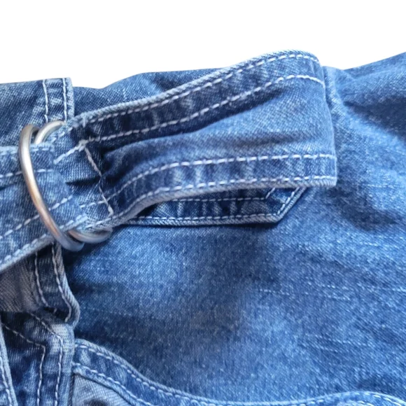 Disney Rare Vintage Kids Denim Overalls - Blue - Picture 7 of 11